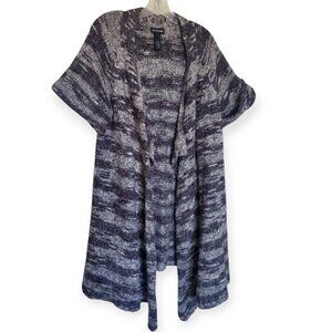 Lane Bryant Extra Long Open Front Sweater Cardigan 14/16